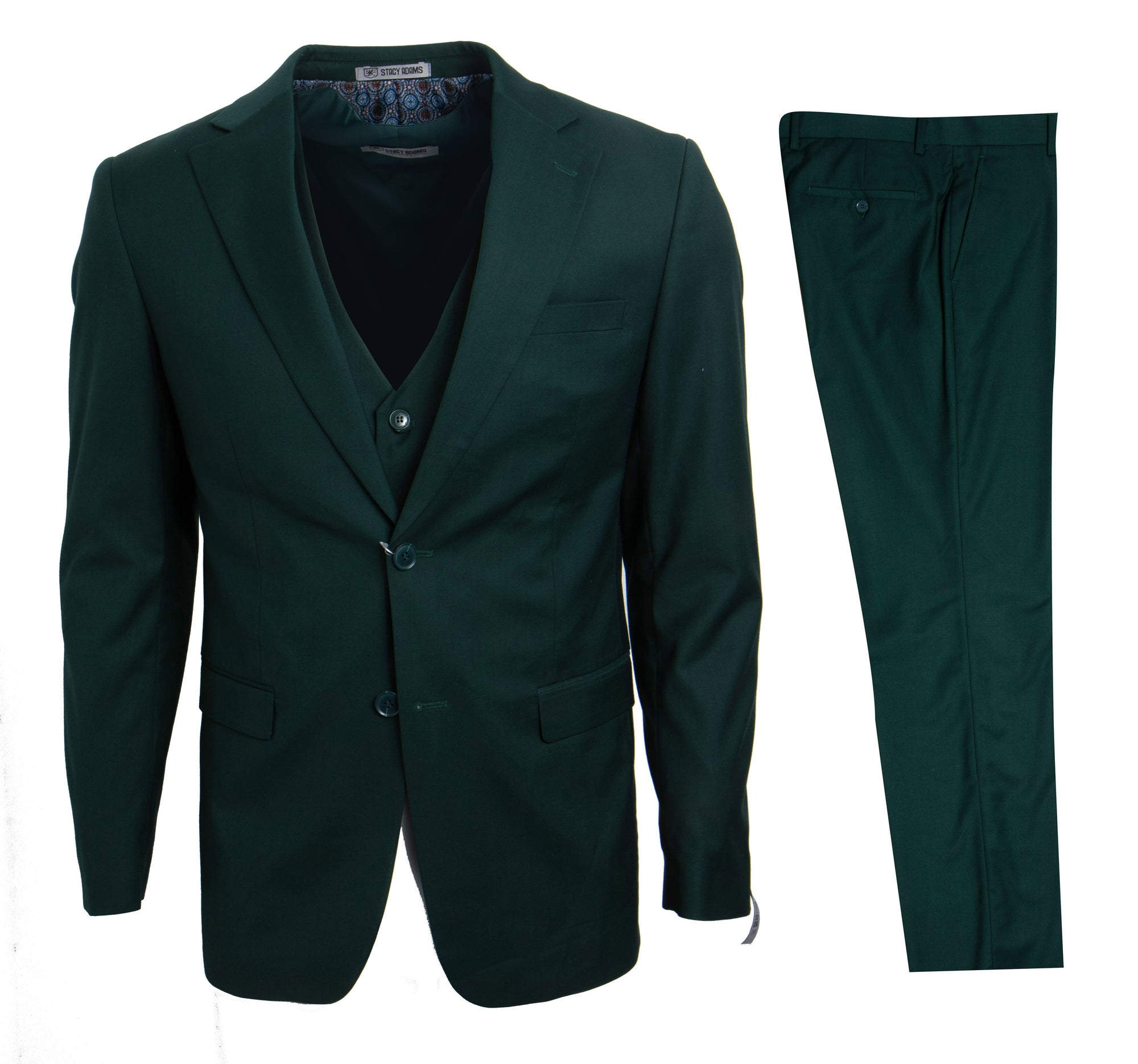 Men's Green Stacy Adams Suit