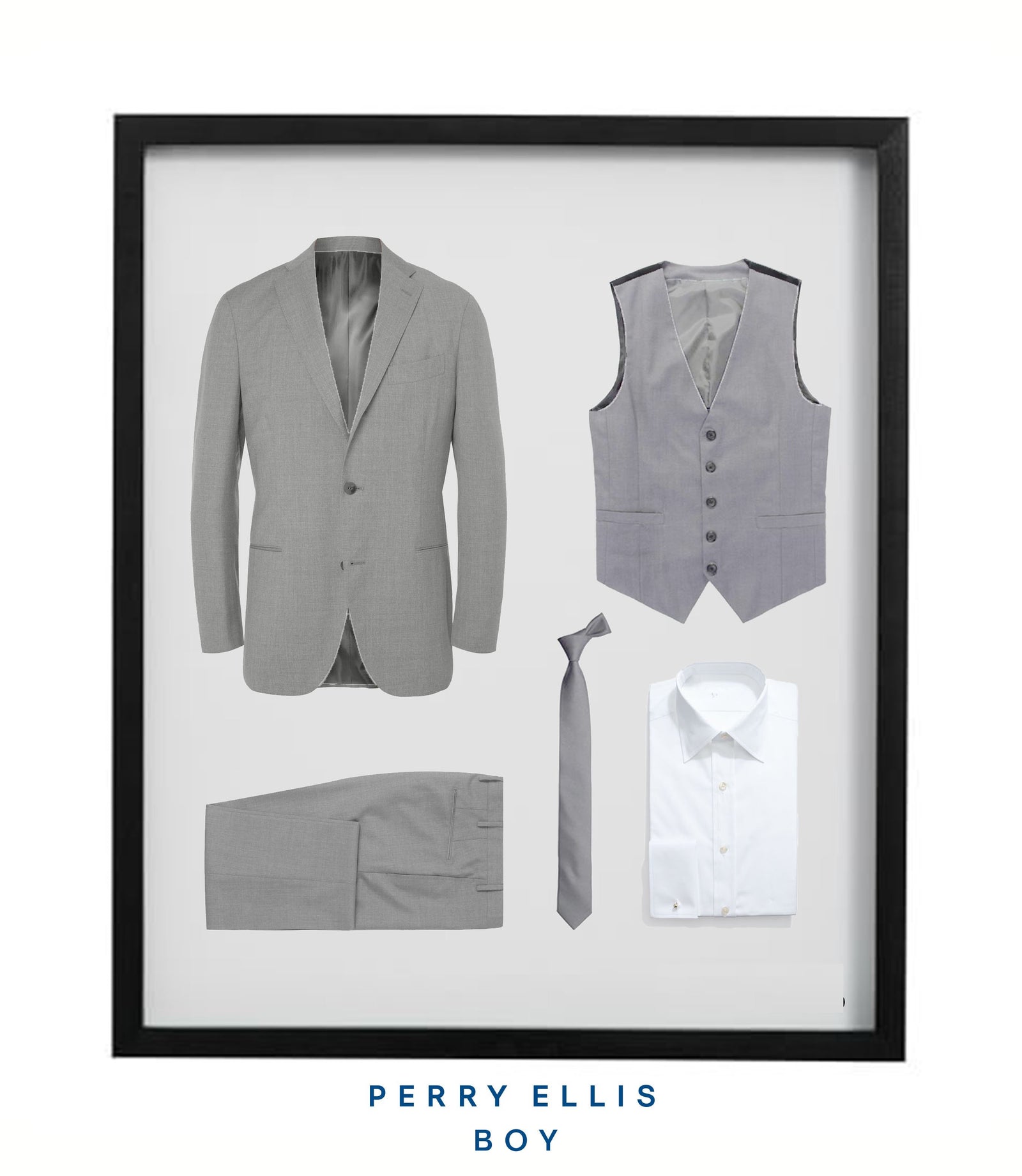 Boys Suit Light Grey Suit