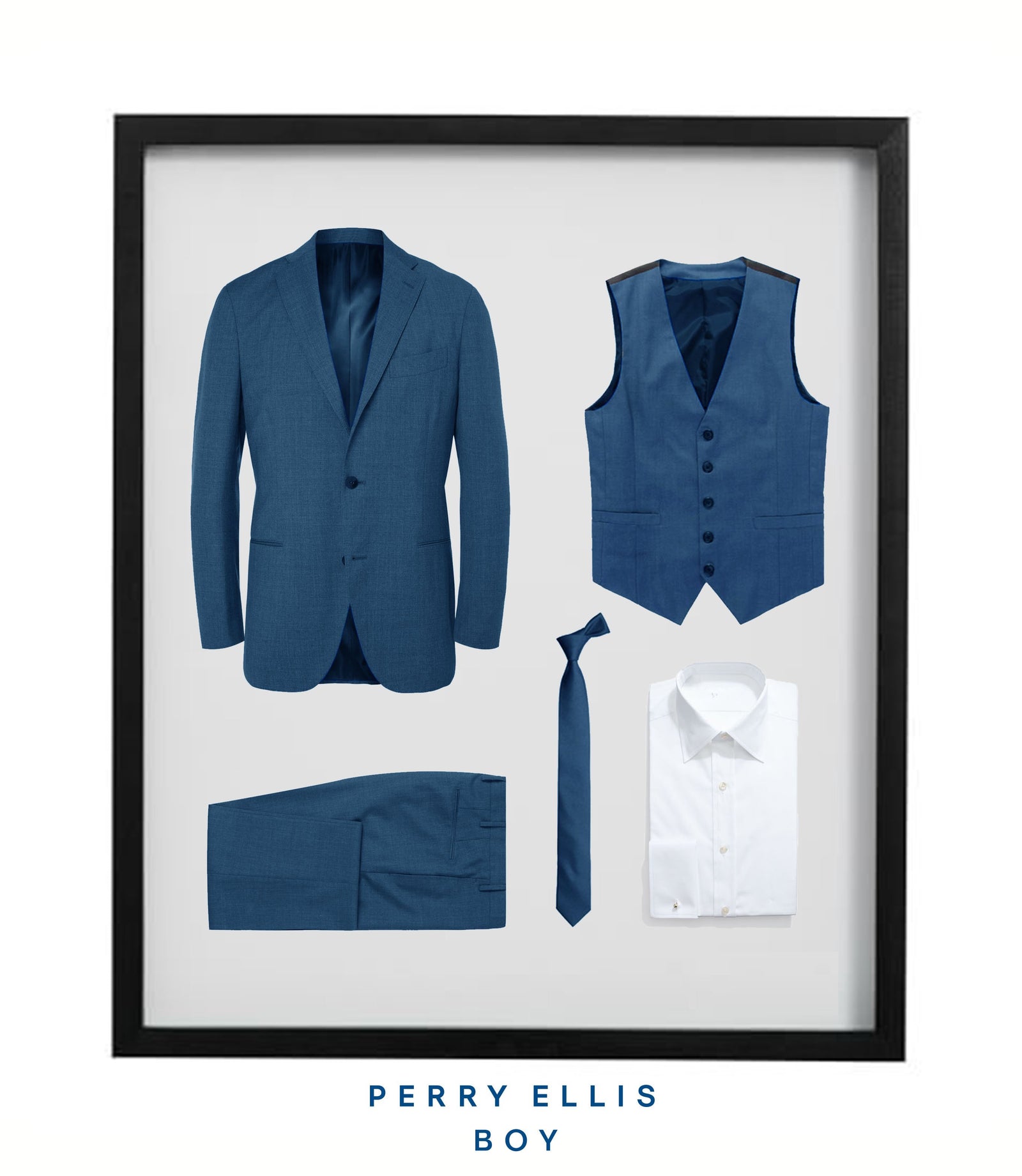 Boys Indigo Blue Suit