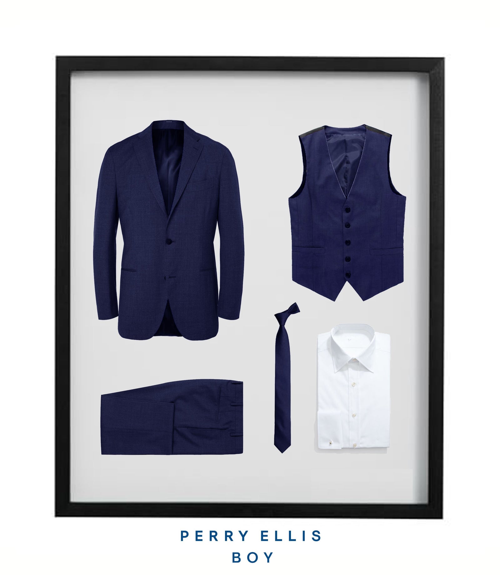 Boys Navy Suit