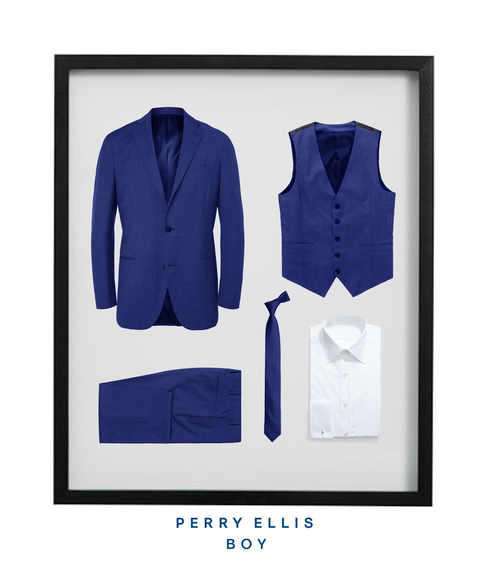 Boys Royal Blue Suit
