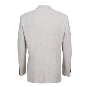 Men's Neutrals Classic Fit Blazer Summer Linen/Cotton Sport Coat