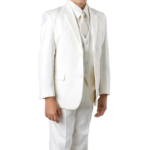 Boys Off-White Formal Classic Fit Suit