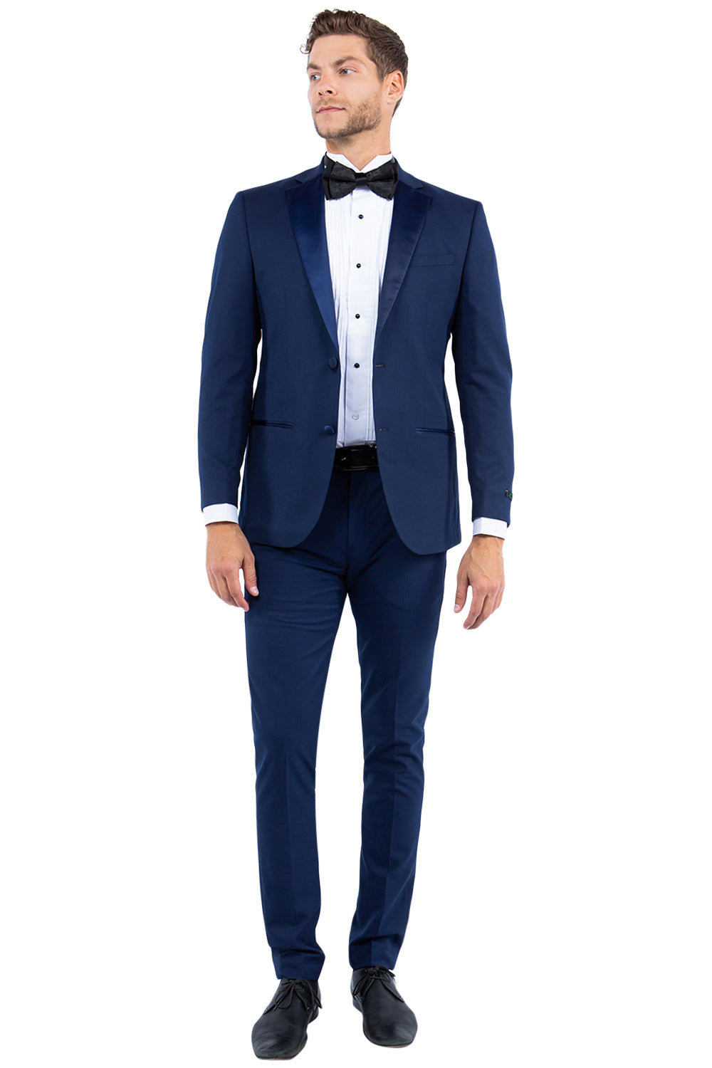 Men's Navy Notch Lapel Tuxedo Jacket