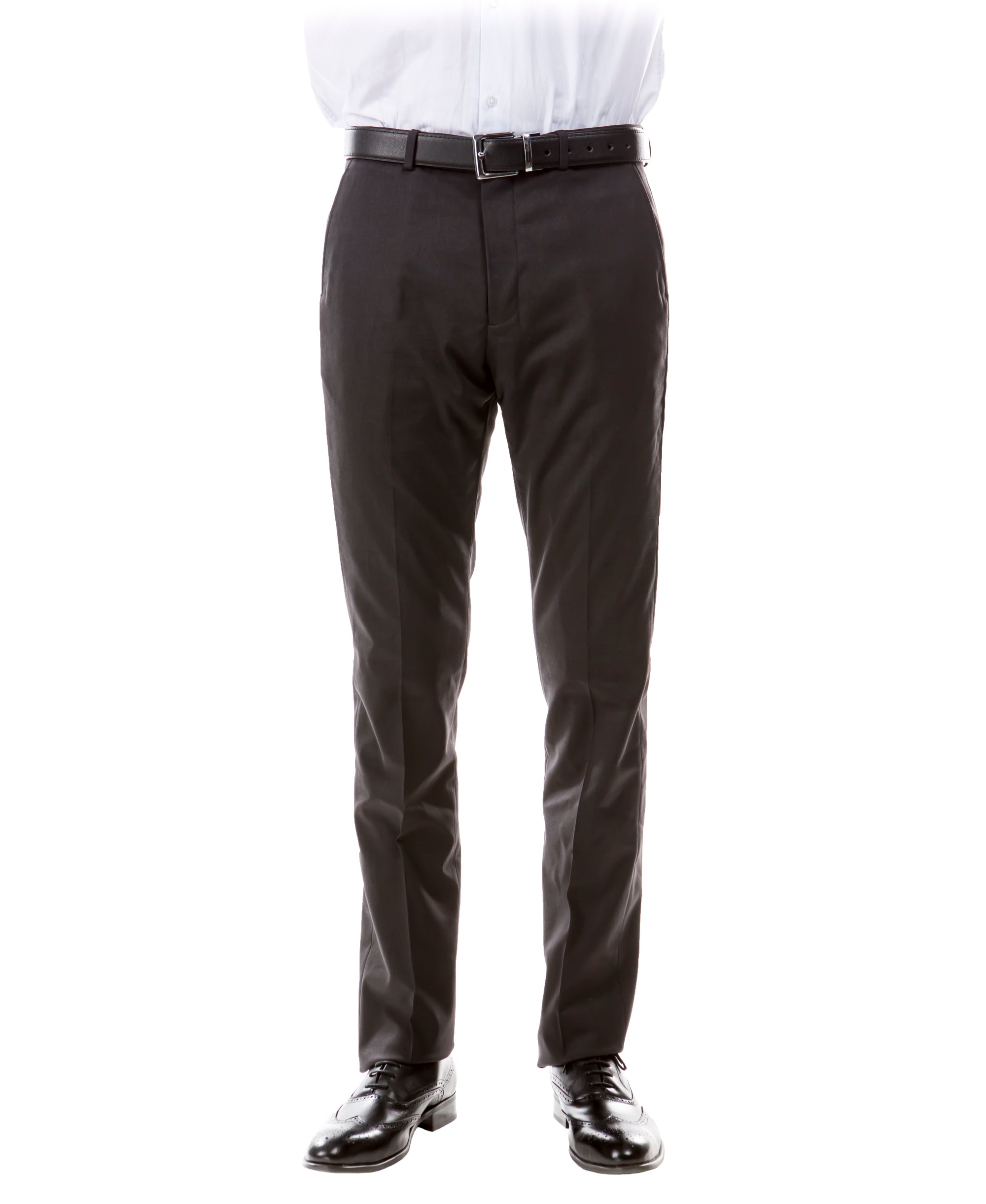 Mens Dark Grey Zegarie Suit Separates Solid pants