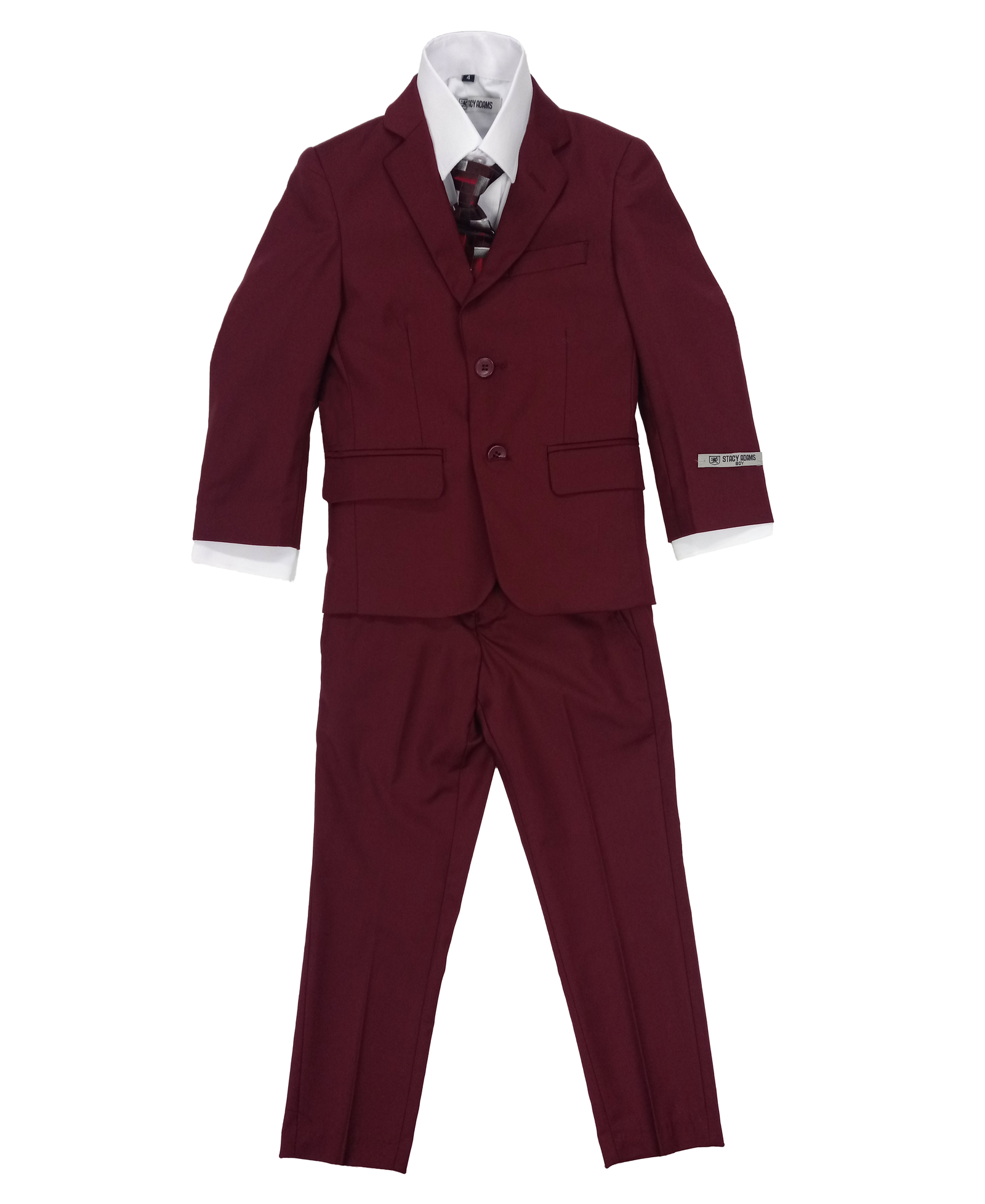 Stacy Adams Burgundy 5 pc Suits