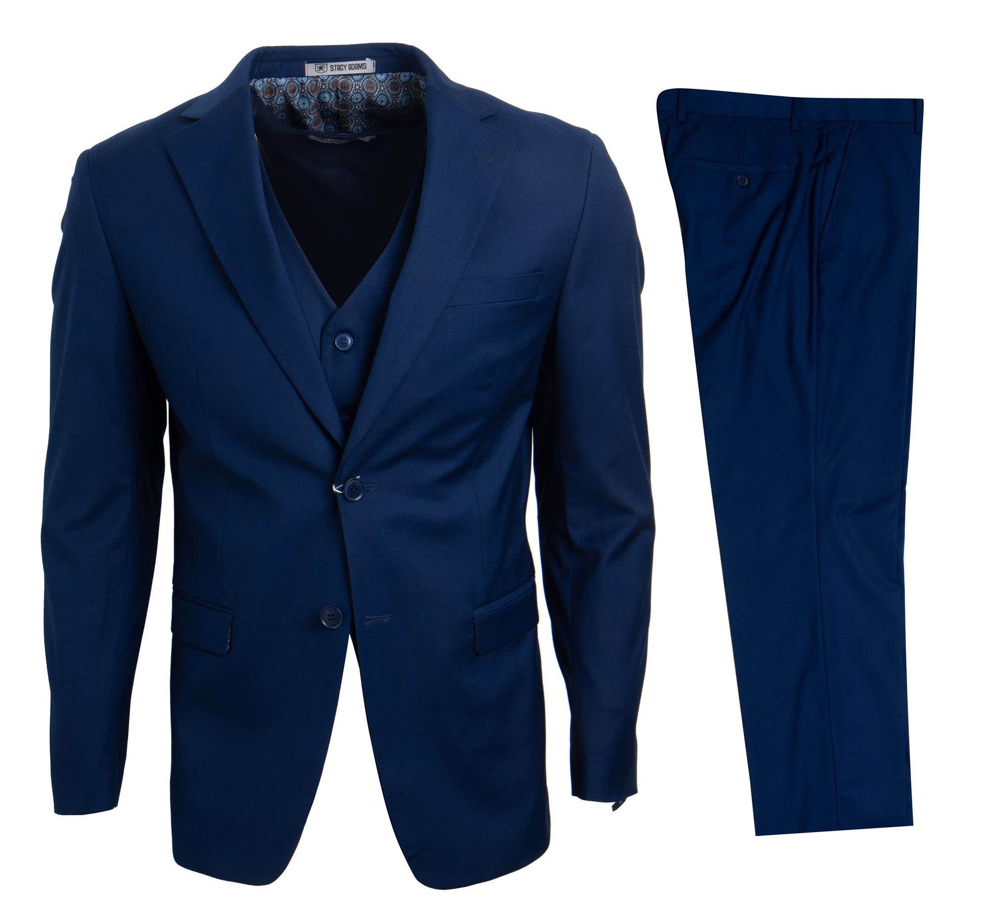 Men's Blue Stacy Adams Suit