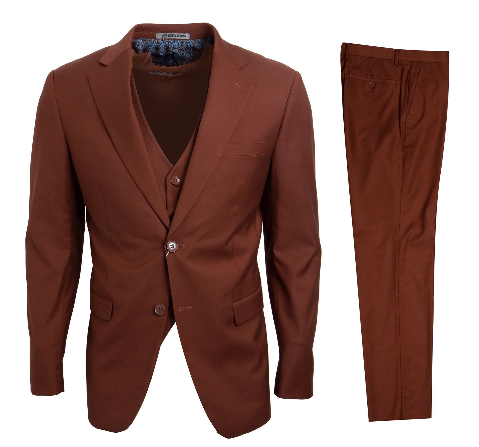 Men's Brown Stacy Adams Suit