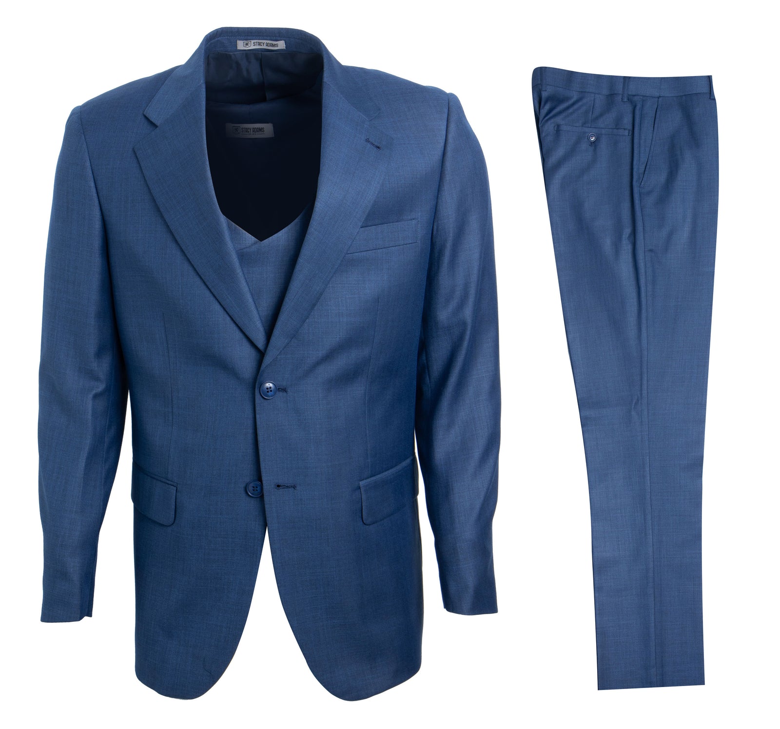 Men's Blue Stacy Adams Suit